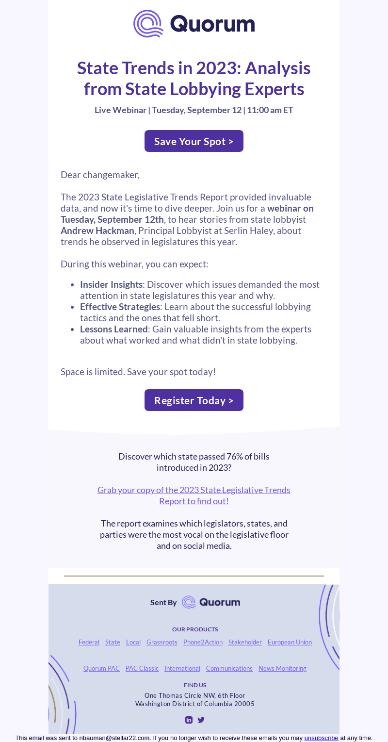 [Webinar] Analyzing State Trends from Lobbying Experts