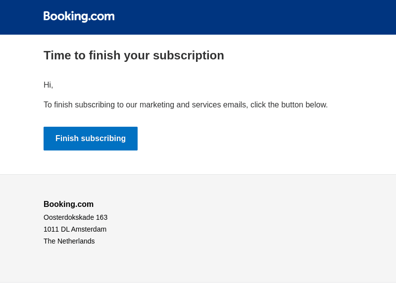 Booking email from Thu, Aug 31, 2023