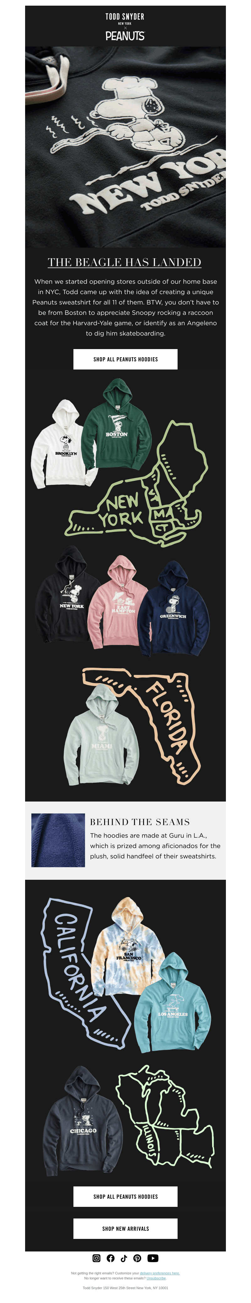 COLLAB ALERT: Snoopy Coast-To-Coast