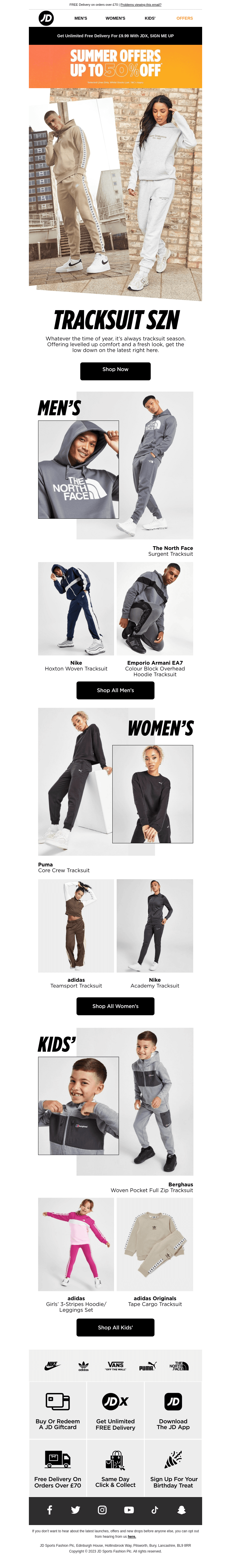 Trending: Tracksuits 🚨