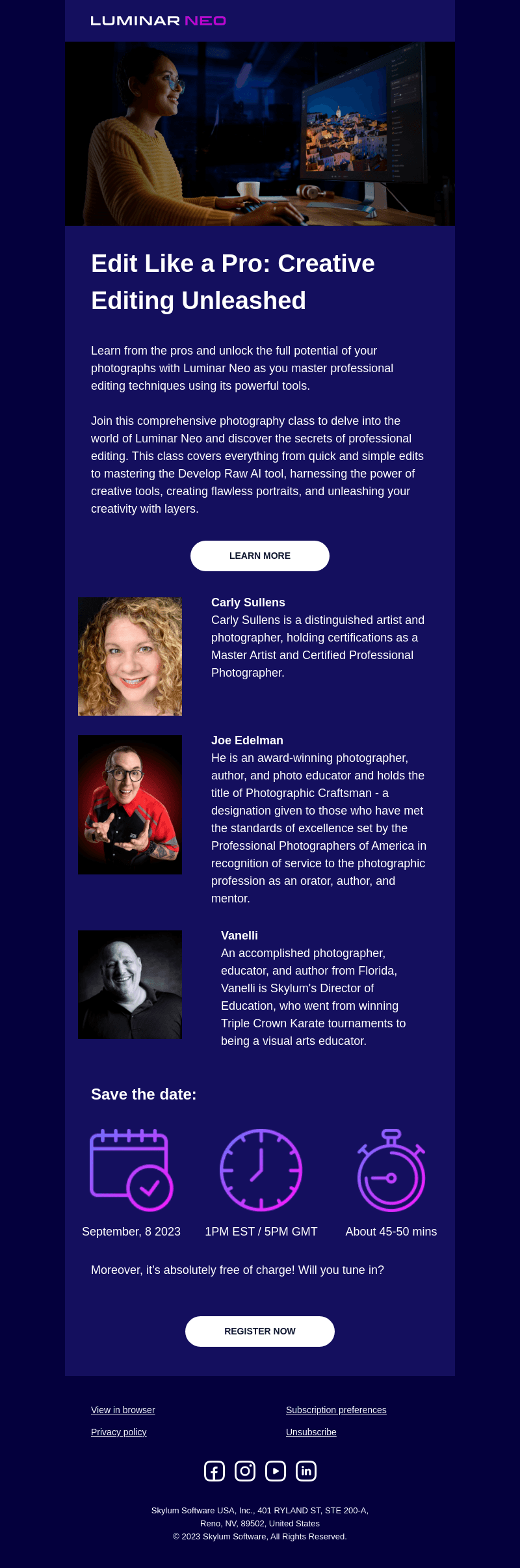 [Webinar] Edit Like a Pro