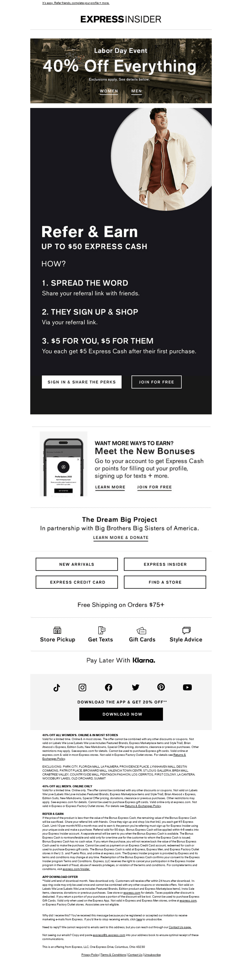 Ready to earn more Express Cash? 💵