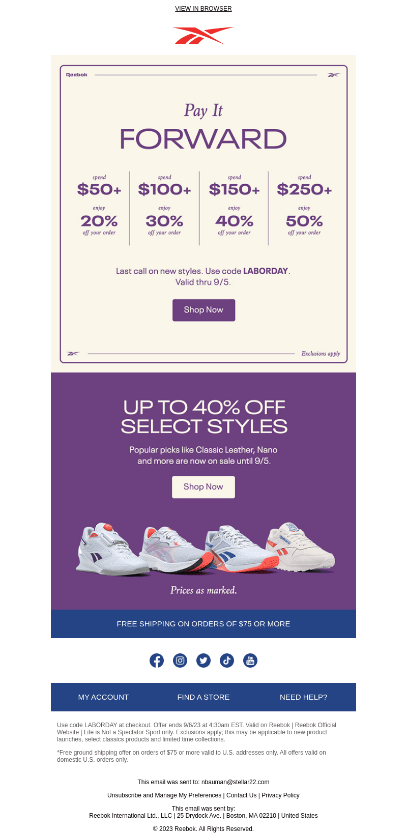 Get up to 50% off until 9/5
