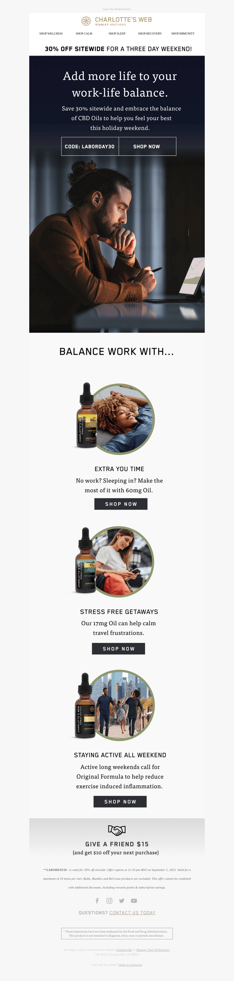 30% Off Sitewide
