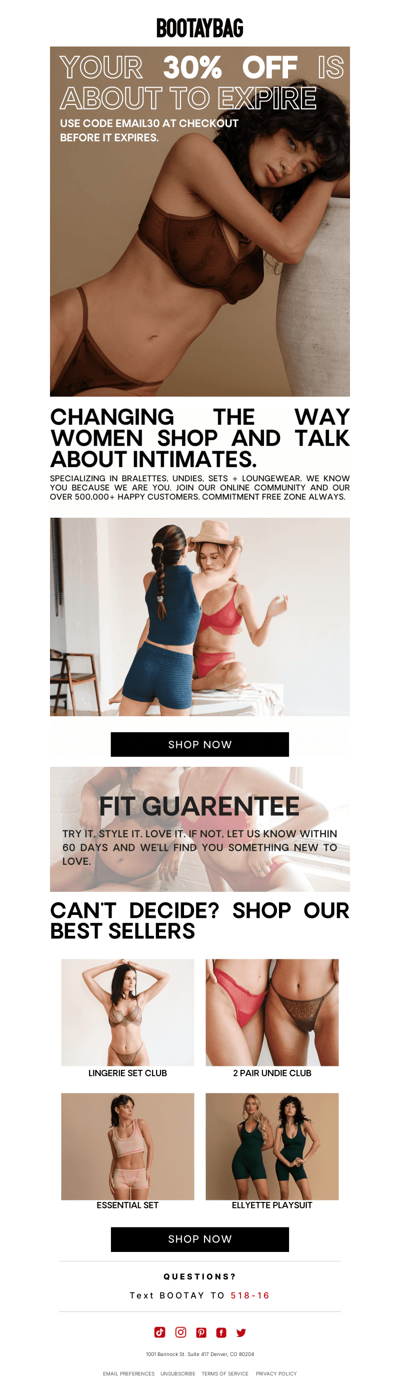 Your 30% Off Is Expiring Soon 🚨