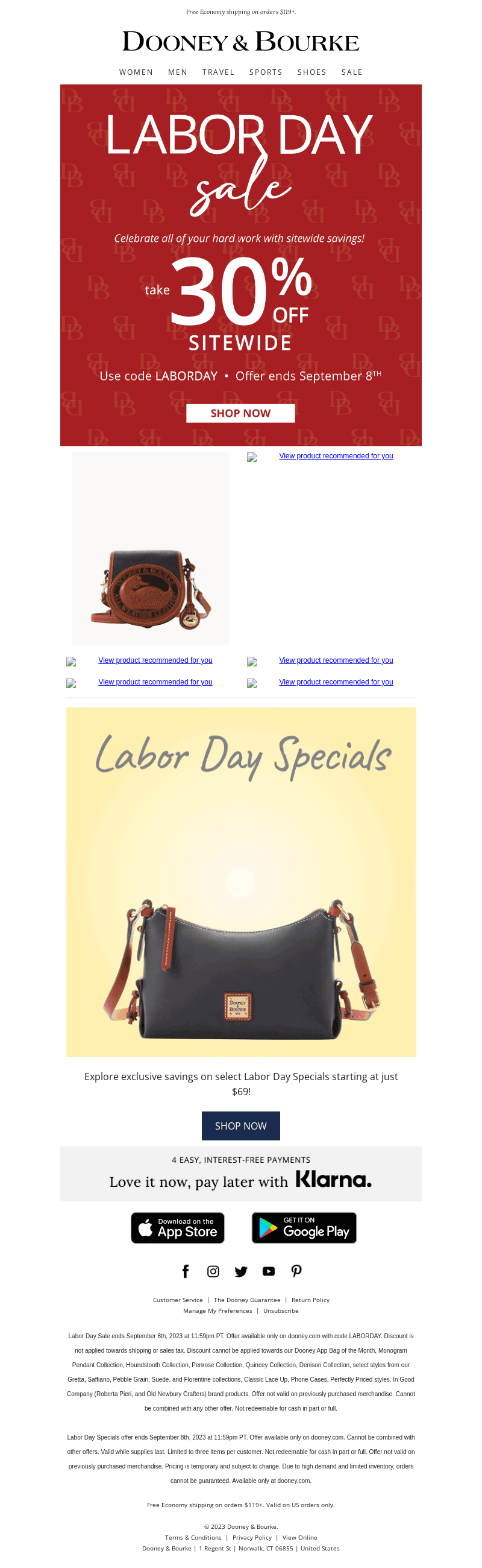 Dooney Presents: The Labor Day Edit