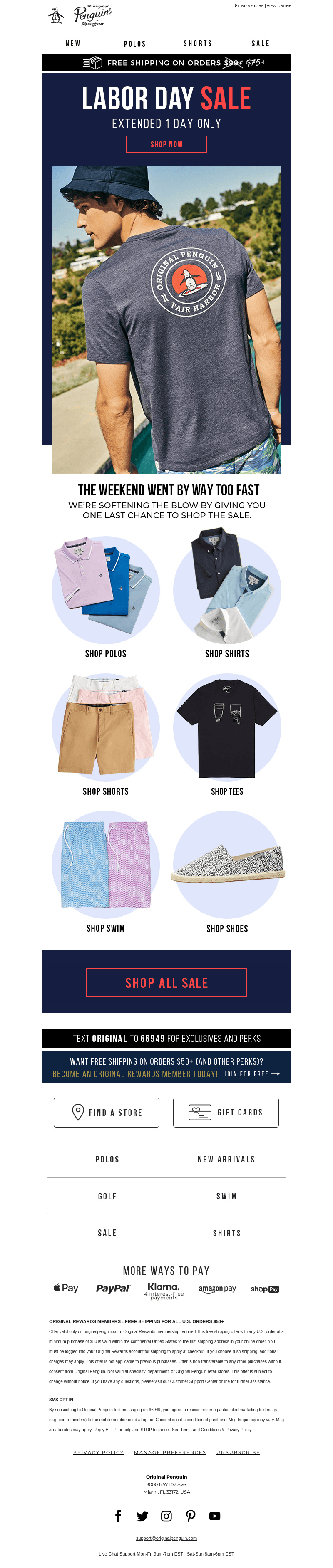 Labor Day Sale E X T E N D E D! 🎉
