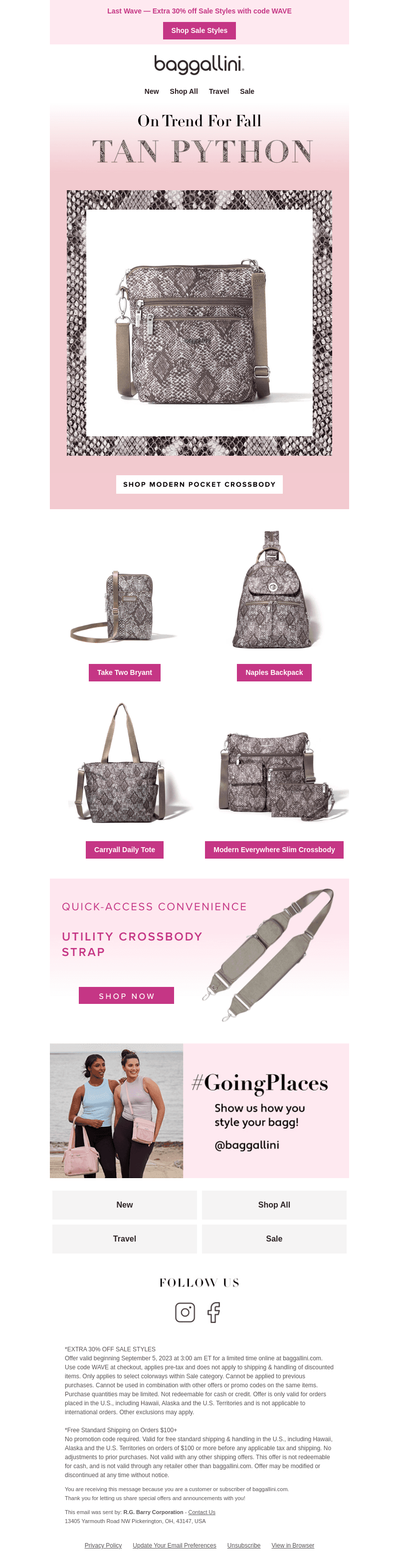 Ends Soon — Extra 30% off Sale Styles