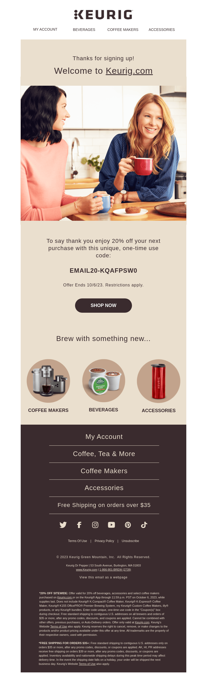 Welcome and Thank You!