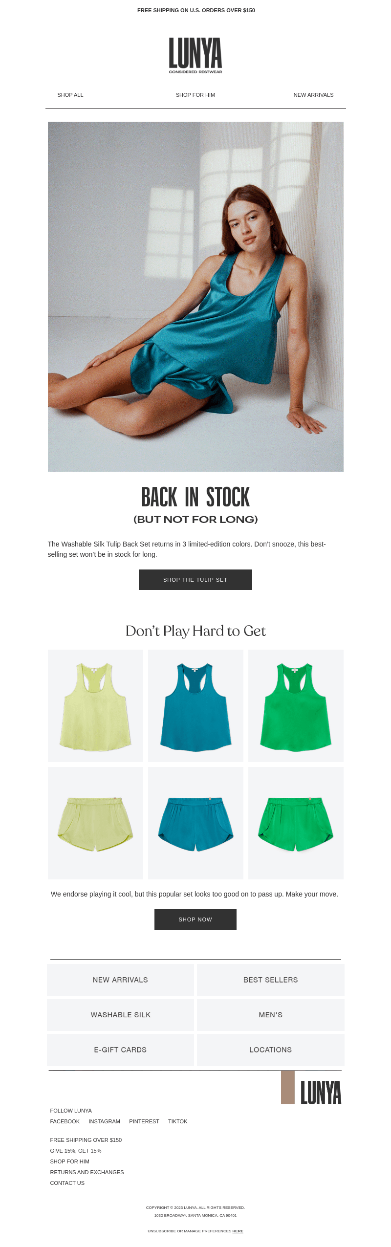 The sold out set IS BACK