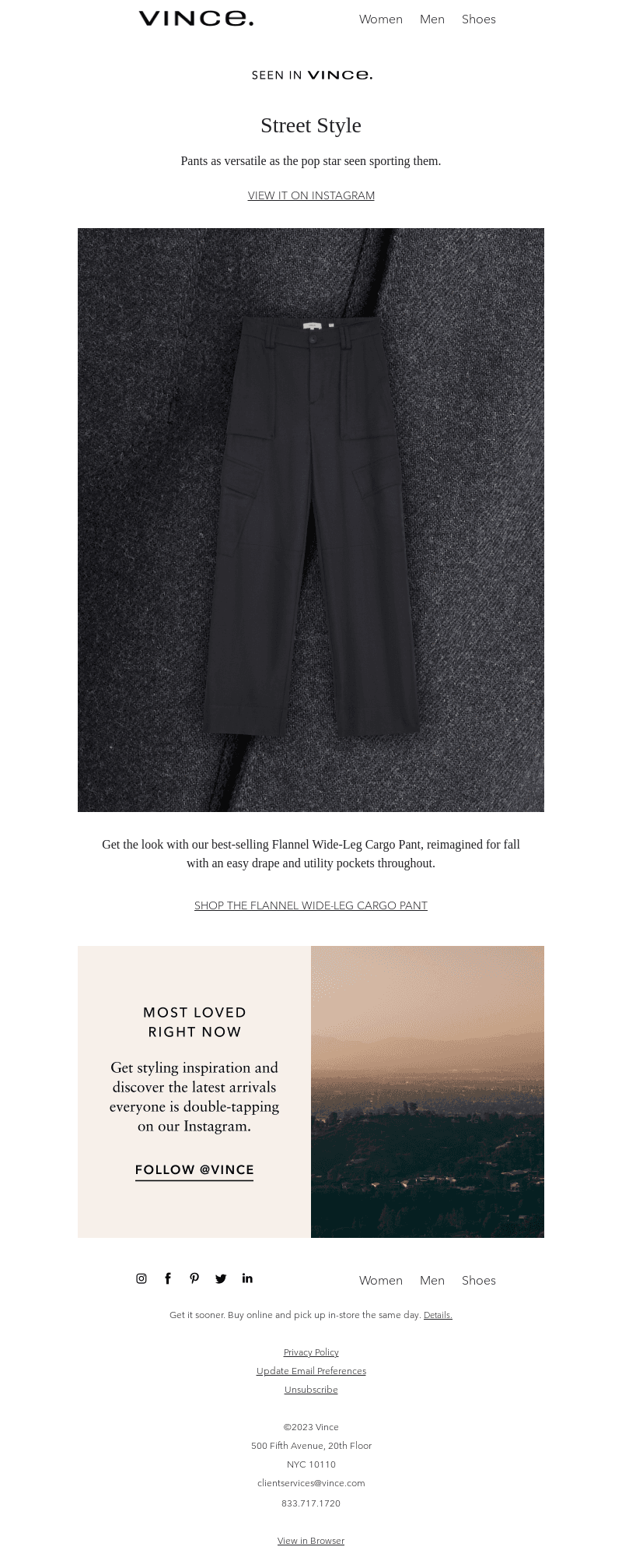 Cruel Summer? These Cargo Pants Say "Fall"