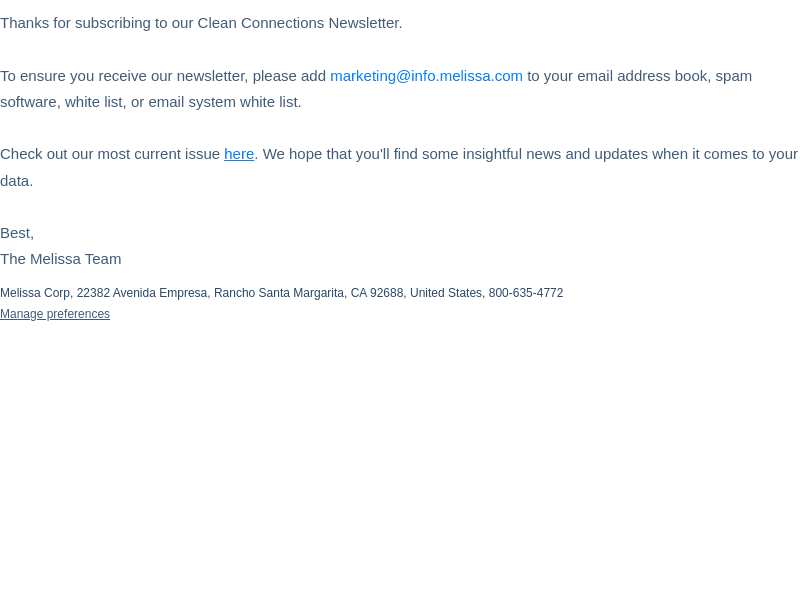 Melissa & Doug LLC email from Sat, Sep 9, 2023