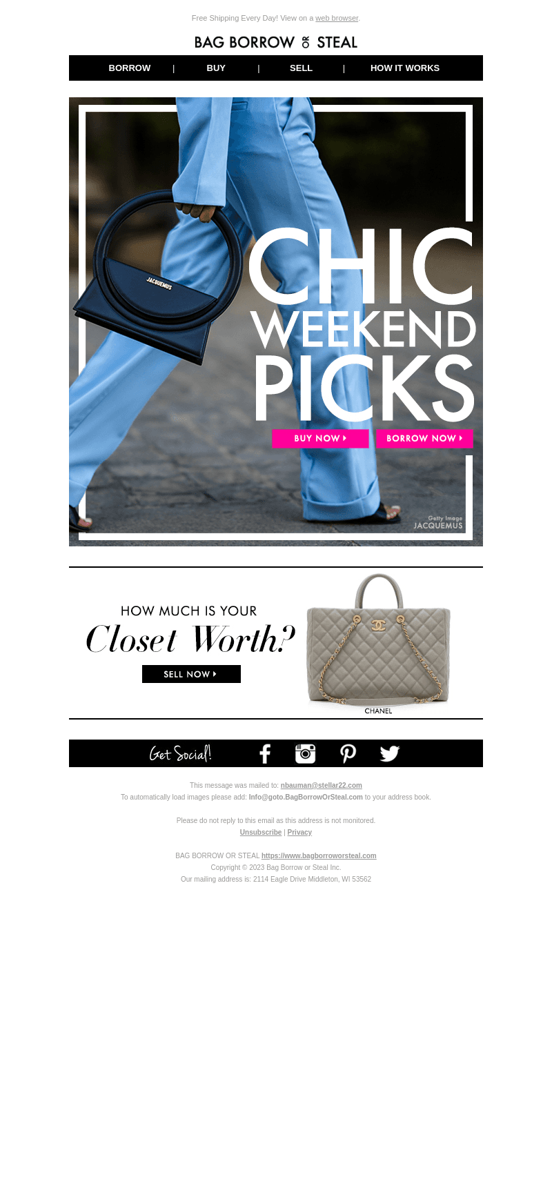 Chic WEEKEND PICKS | Shop the Collection