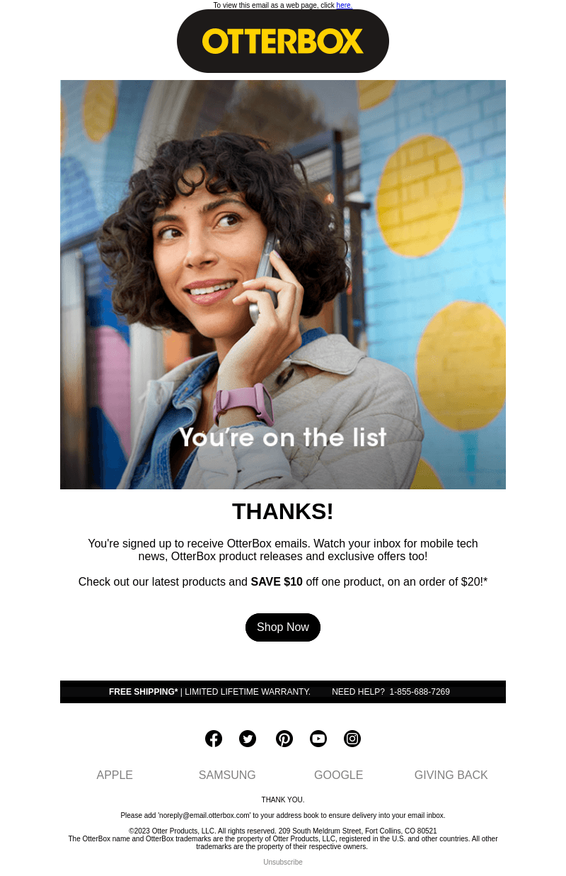 You did it!