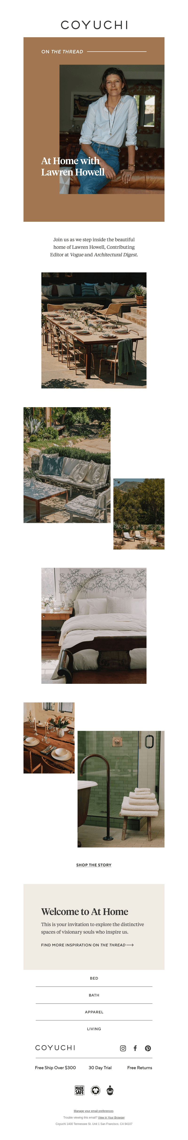 At Home with Lawren Howell