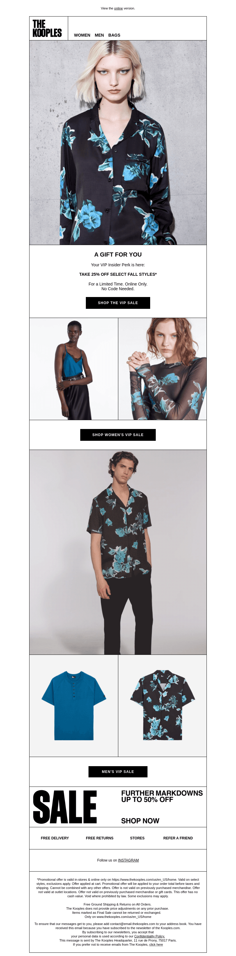 Striking Electric Blues | Plus, 25% Off*
