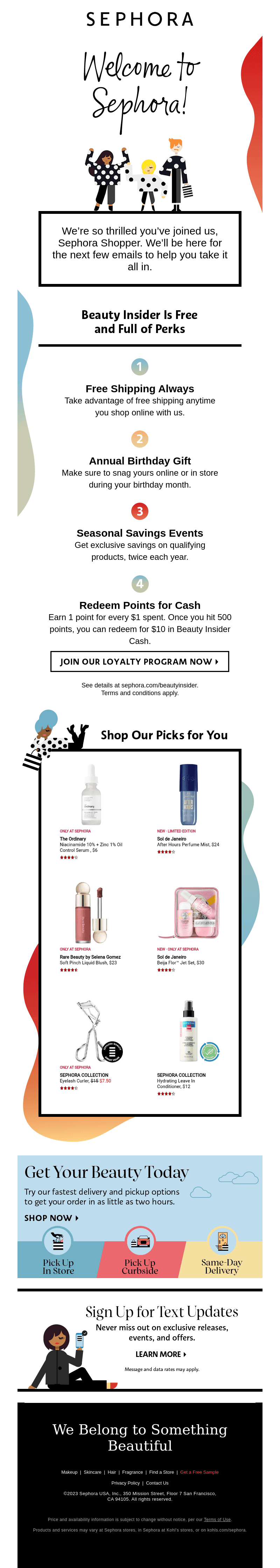 Welcome to Sephora! 🎉