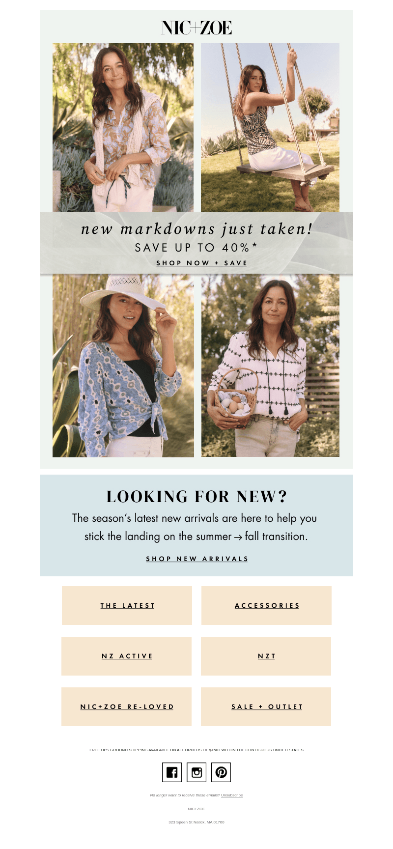 Stretch out your summer with new markdowns