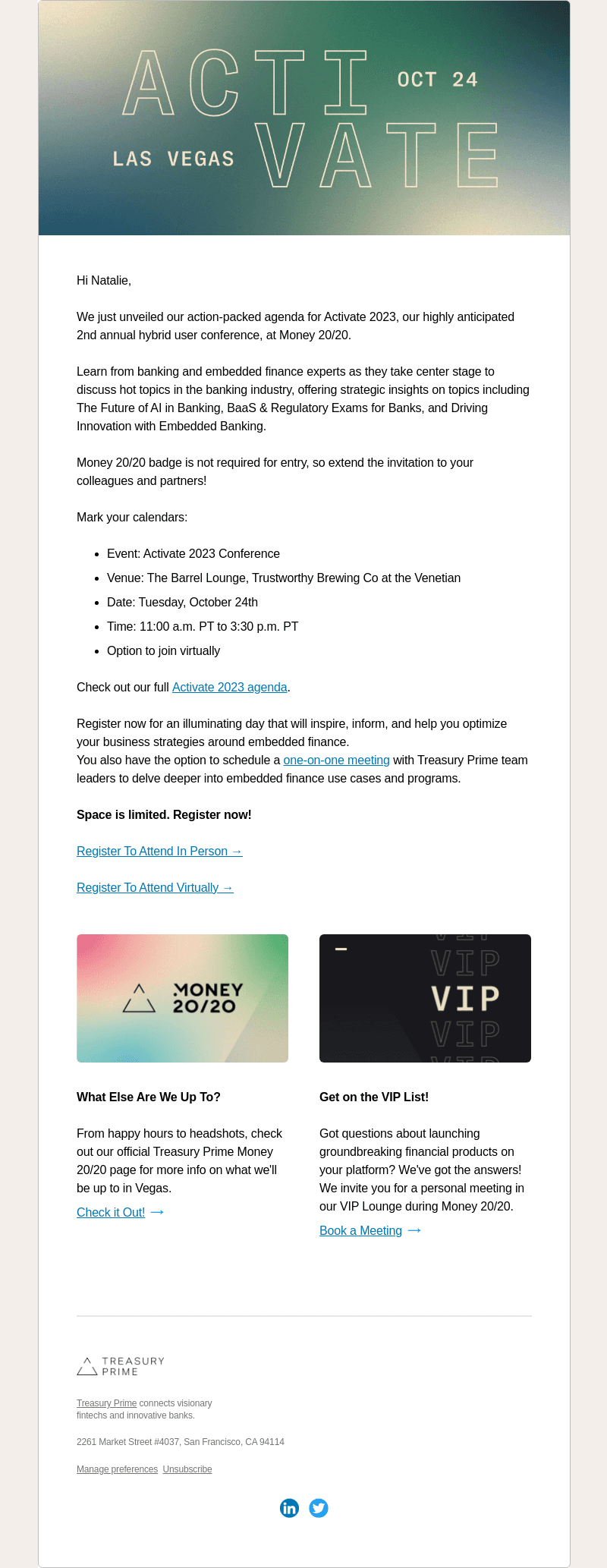 Treasury Prime email from Wed, Sep 13, 2023