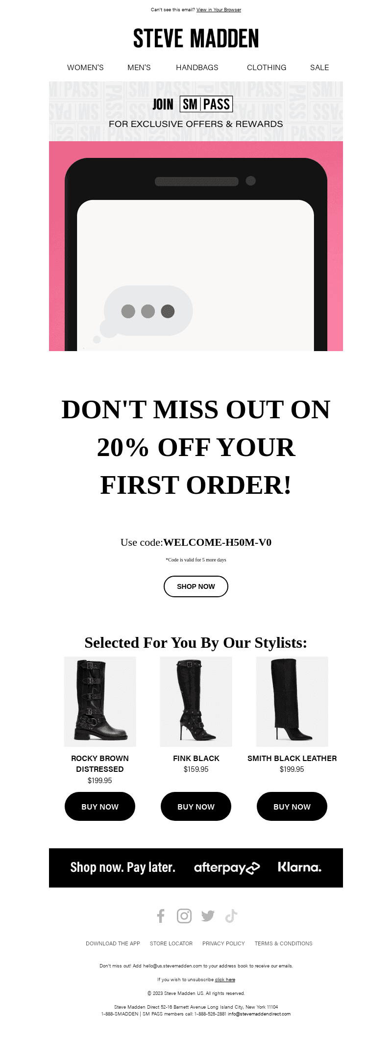 Reminder: Your 20% Is About To Expire!