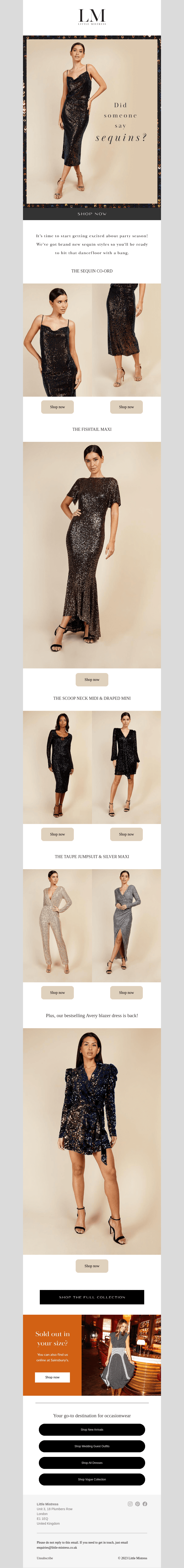 NEW IN | Sequins ✨✨✨