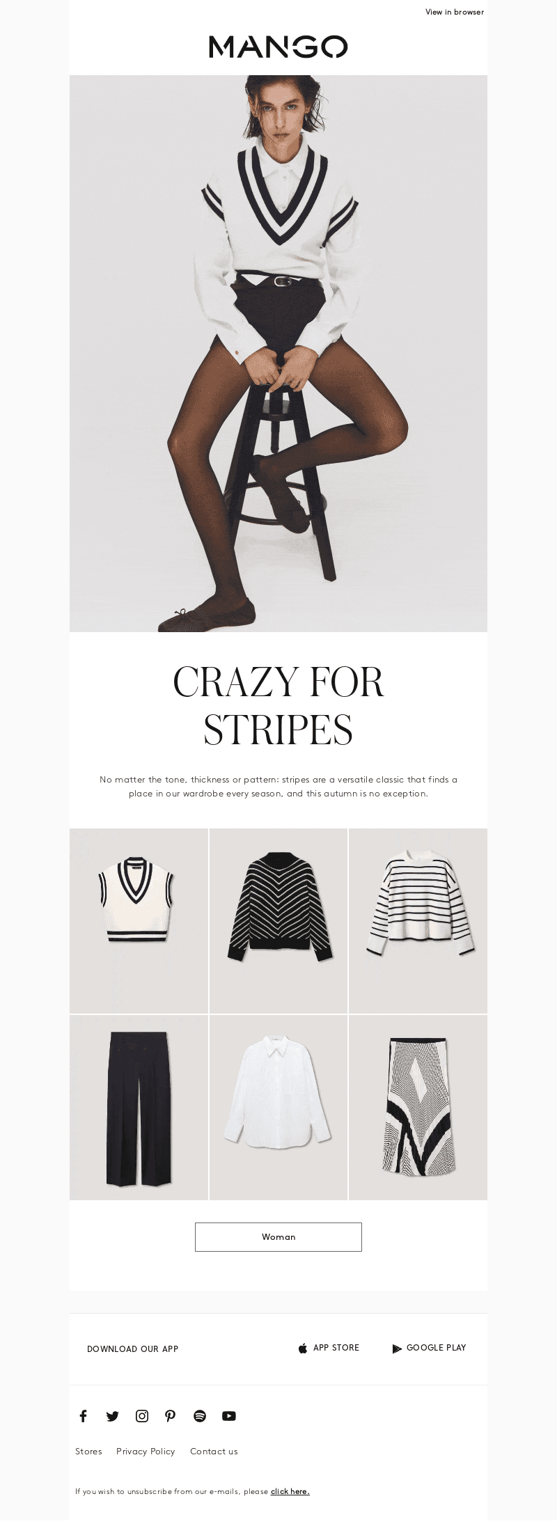Trend in the spotlight: stripes