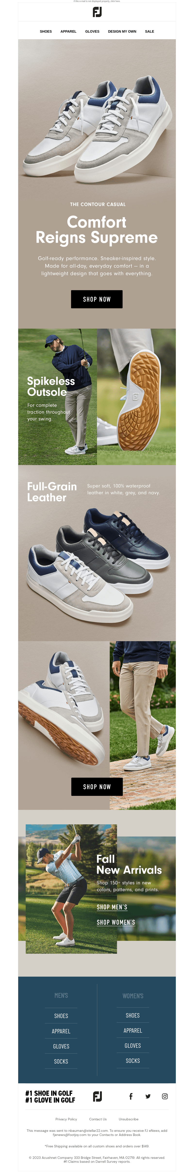 Fall Drop: Contour Casual