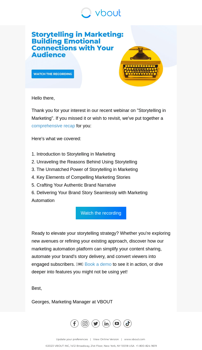 🔄 Unlock Your Brand's Story: Webinar Replay Inside