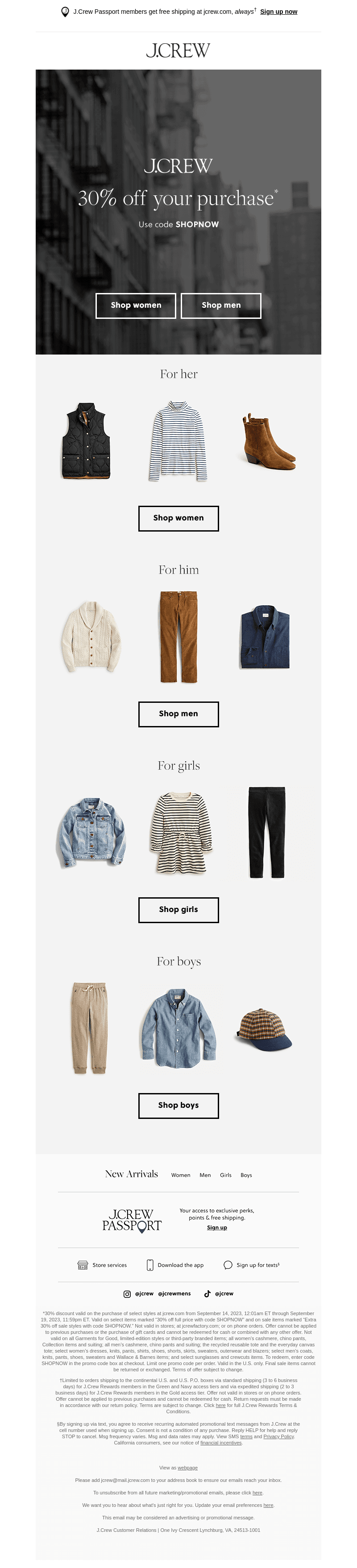 Did you shop 30% off yet?