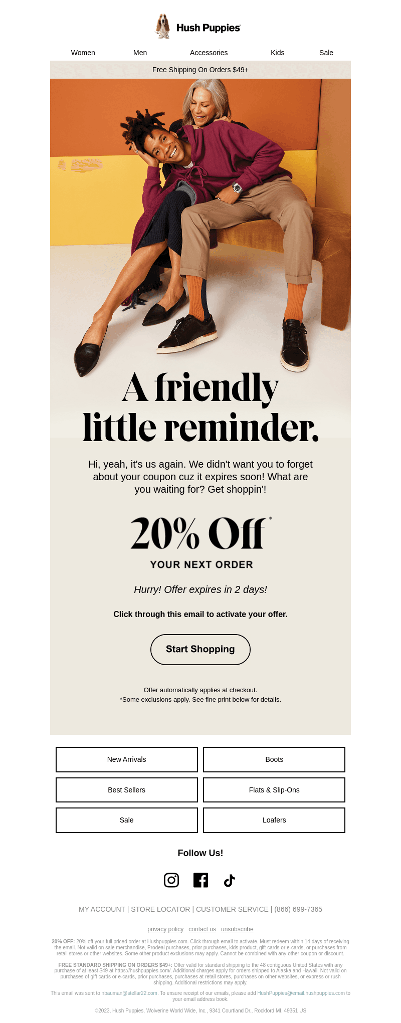 Don't forget your 20% OFF!