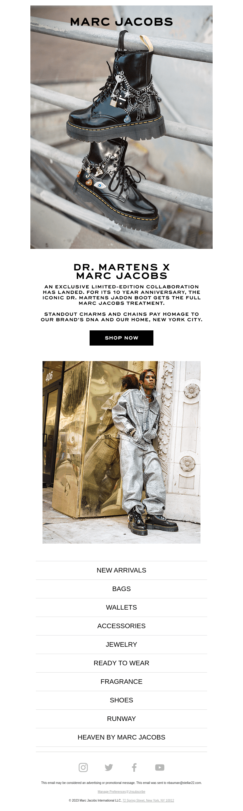 Dr. Martens x Marc Jacobs Has Landed