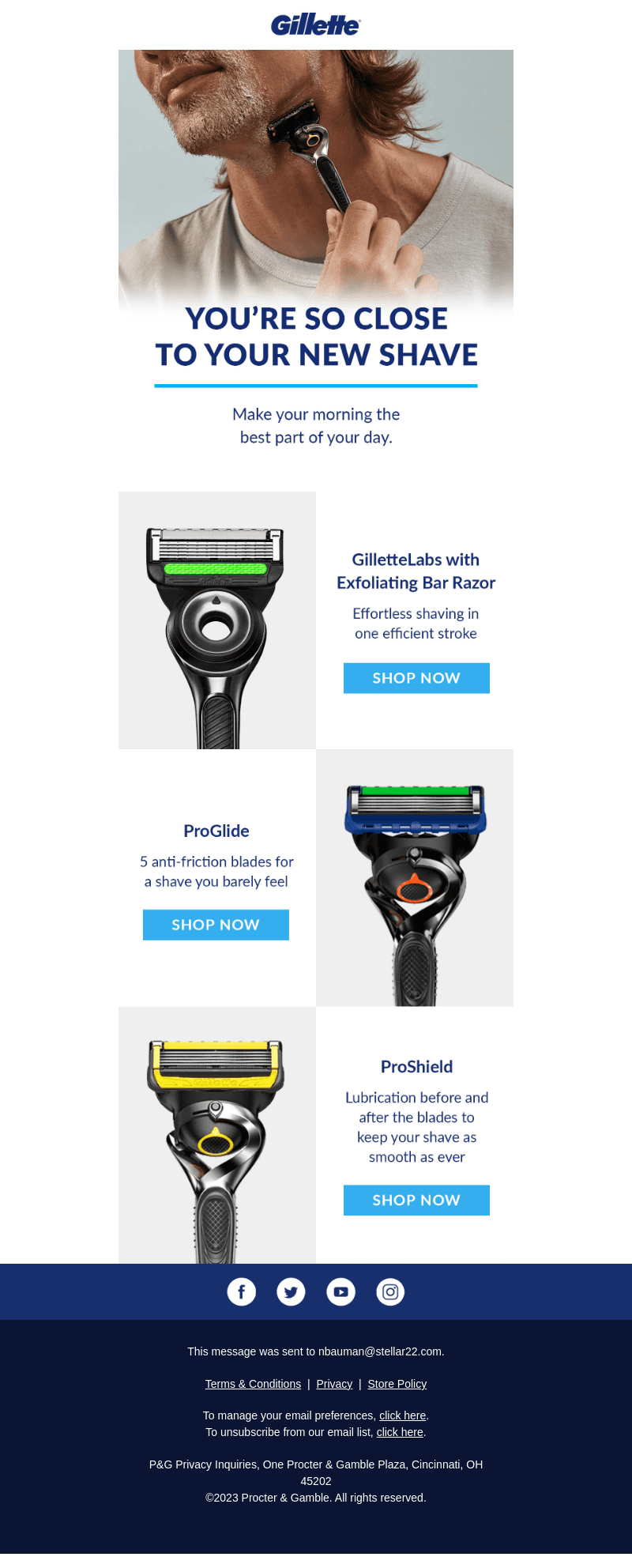 Your next best shave starts here