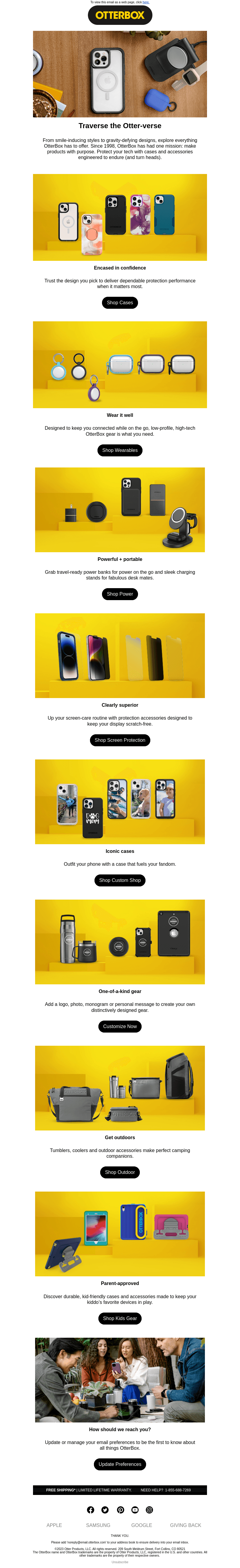 Tell us how you OtterBox