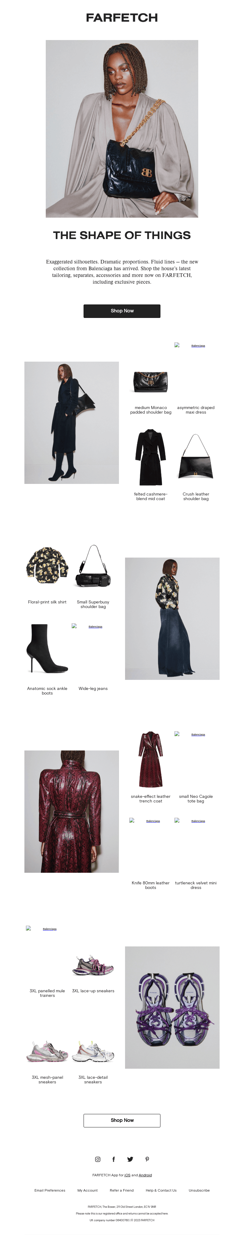 The new Balenciaga collection has arrived