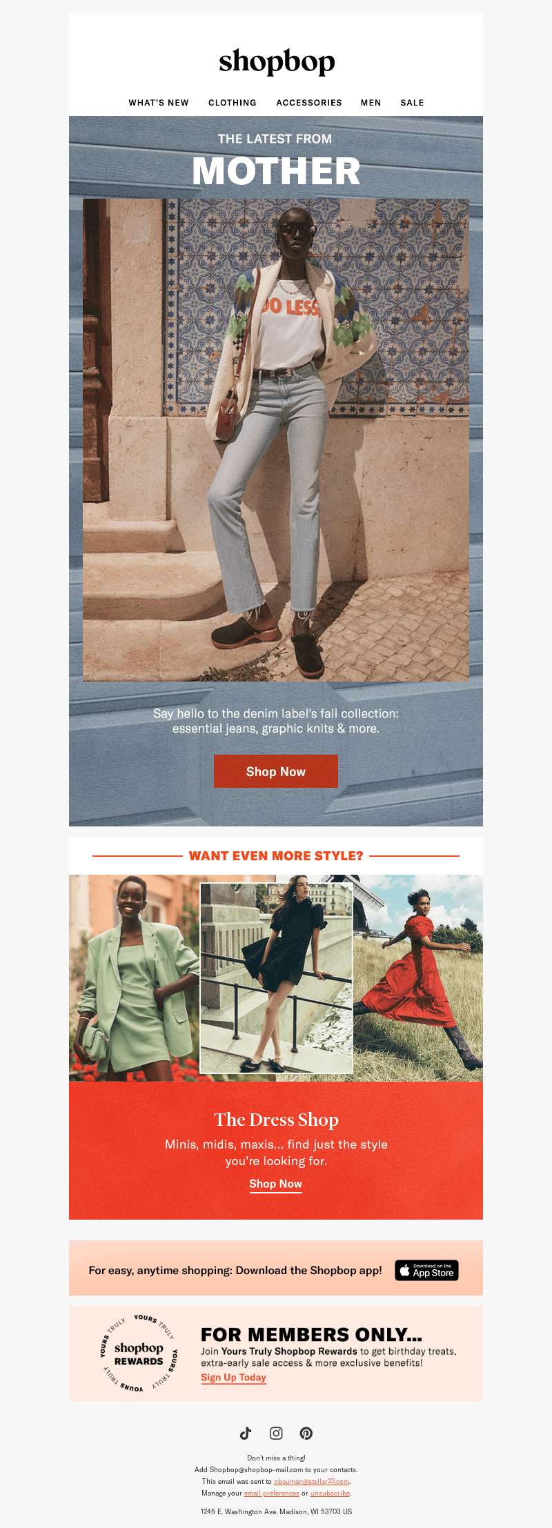 Fresh fits: MOTHER