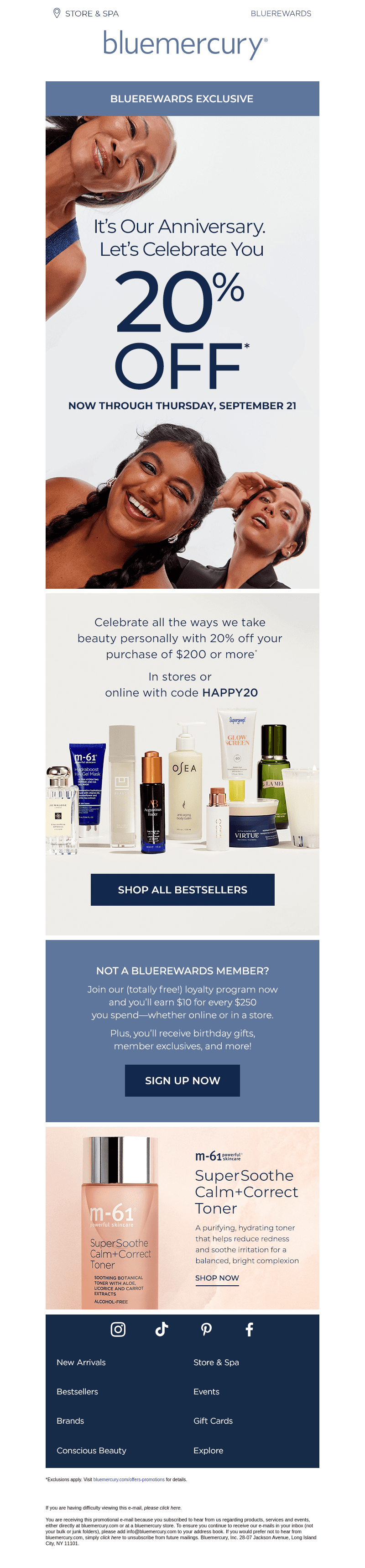 Don't forget—we're giving you 20% off