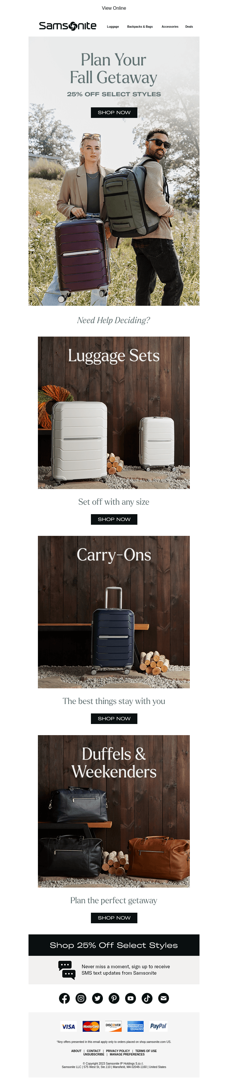 Travel in Style for Your Next Fall Getaway