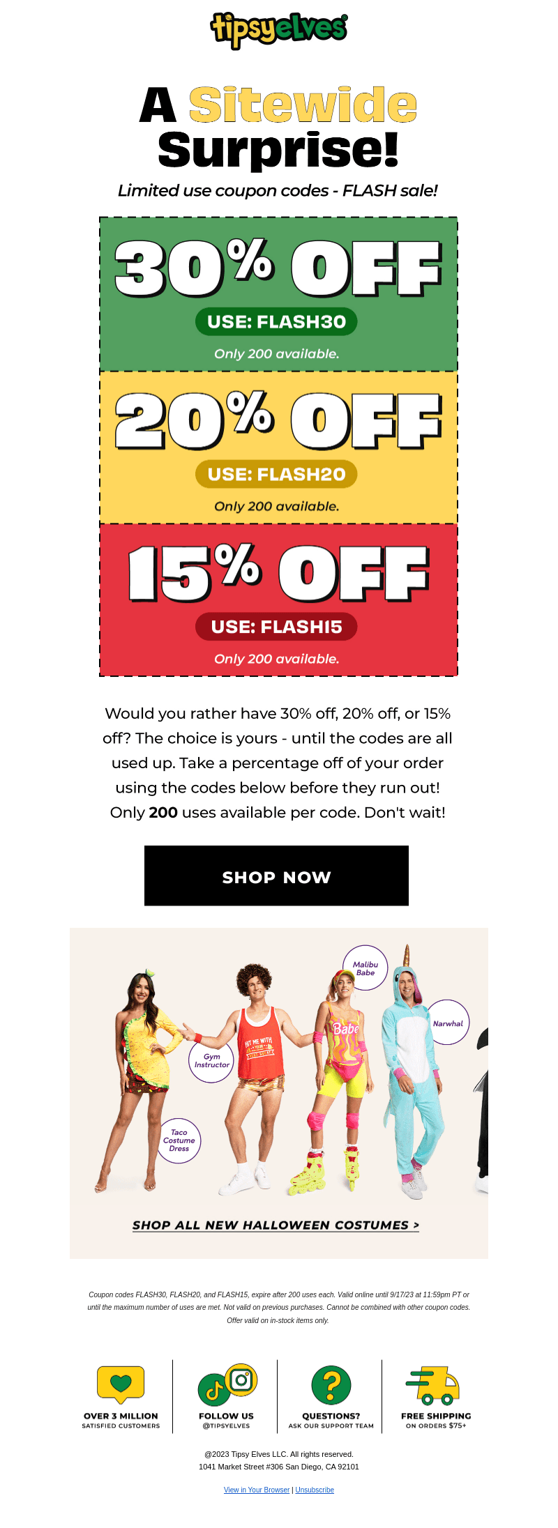 FLASH SALE: 30% off sitewide! 🚨