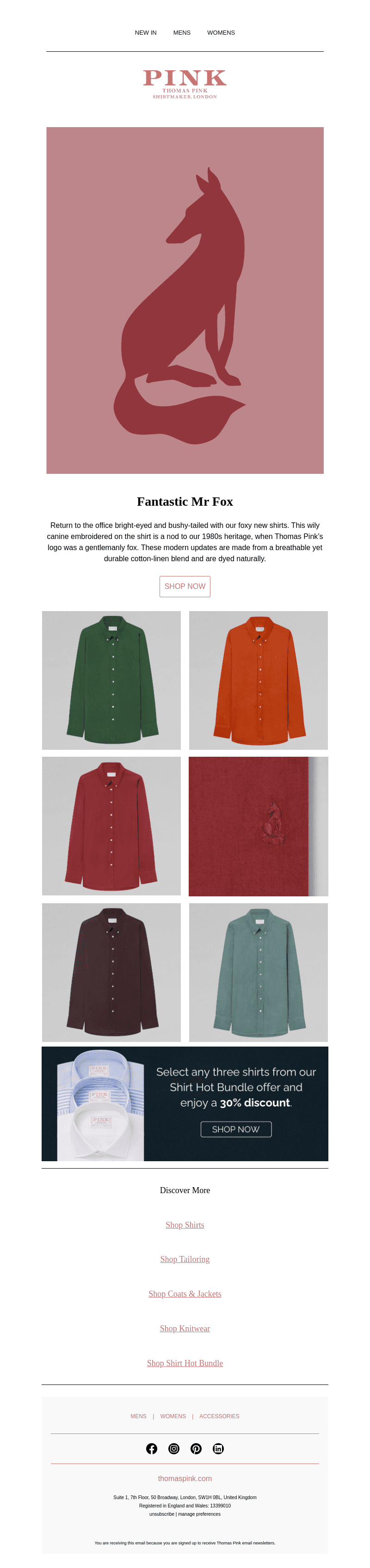 Introducing The Perfect Autumn Shirt