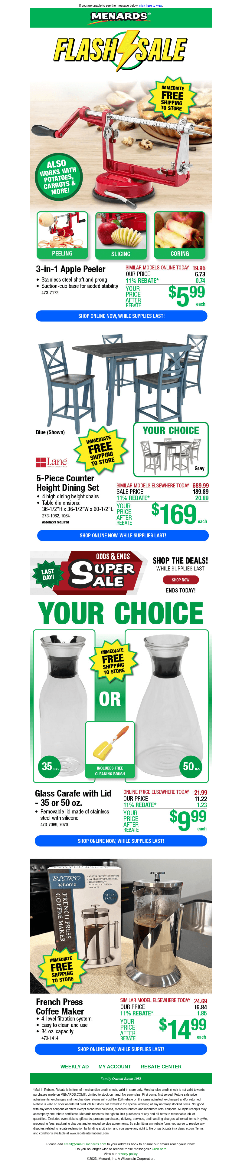 3-in-1 Apple Peeler ONLY $5.99!
