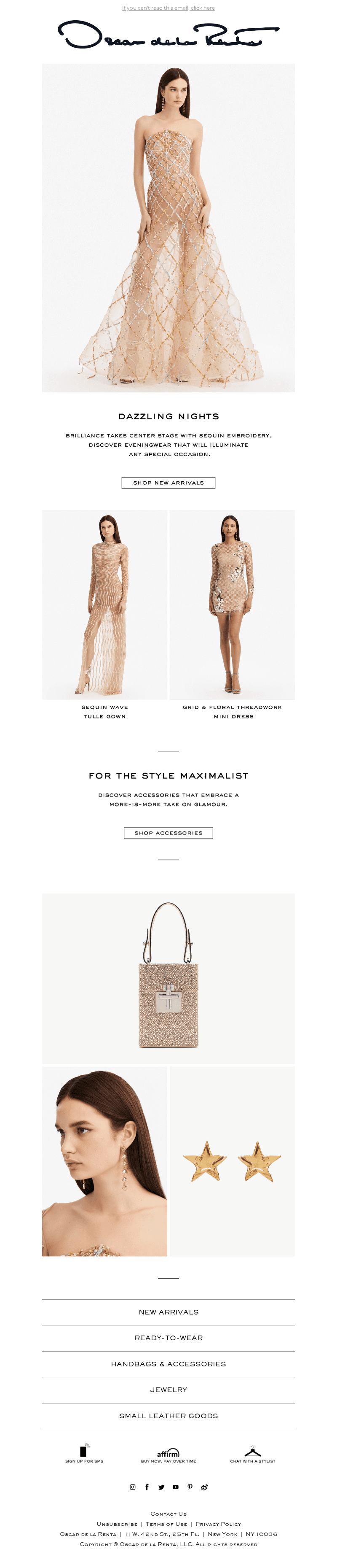 New Arrivals: Sequin Embroidery