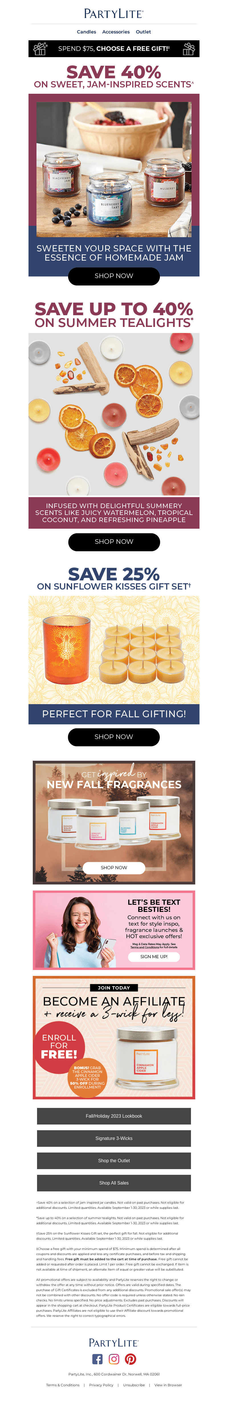 Save 40% on JAMmin' Fragrances