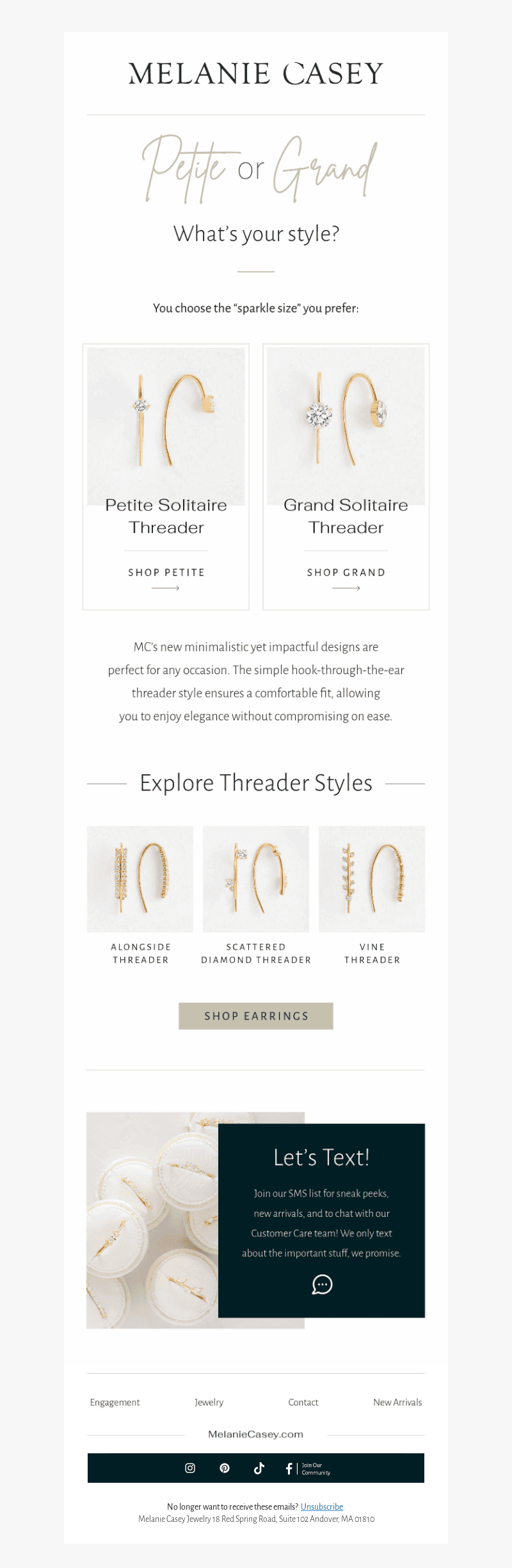 New Threader Earrings!