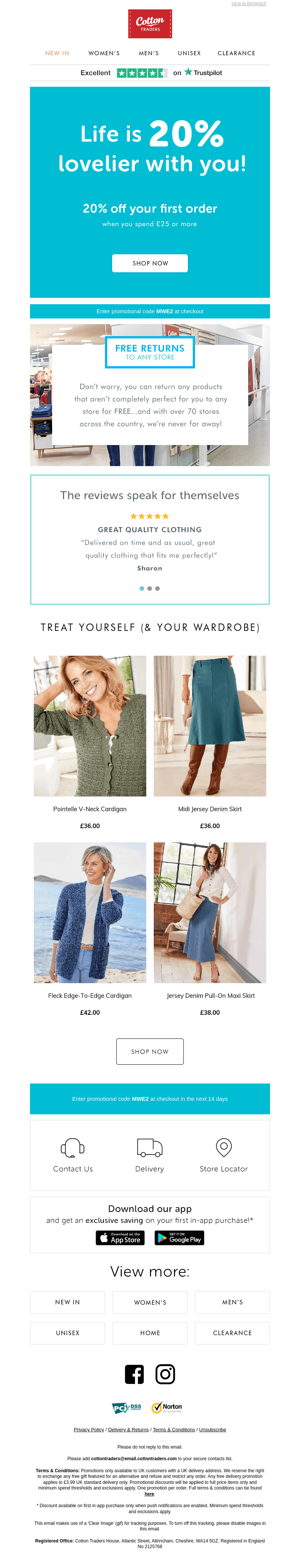 20% OFF on your first order
