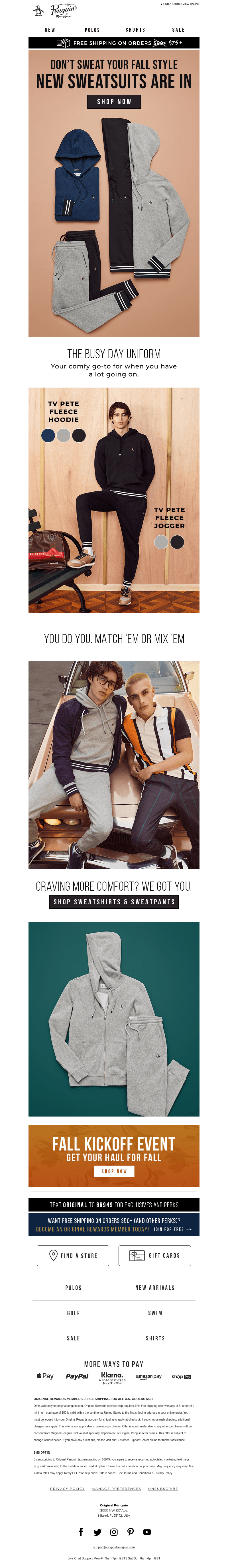 Get Comfy in New Arrivals
