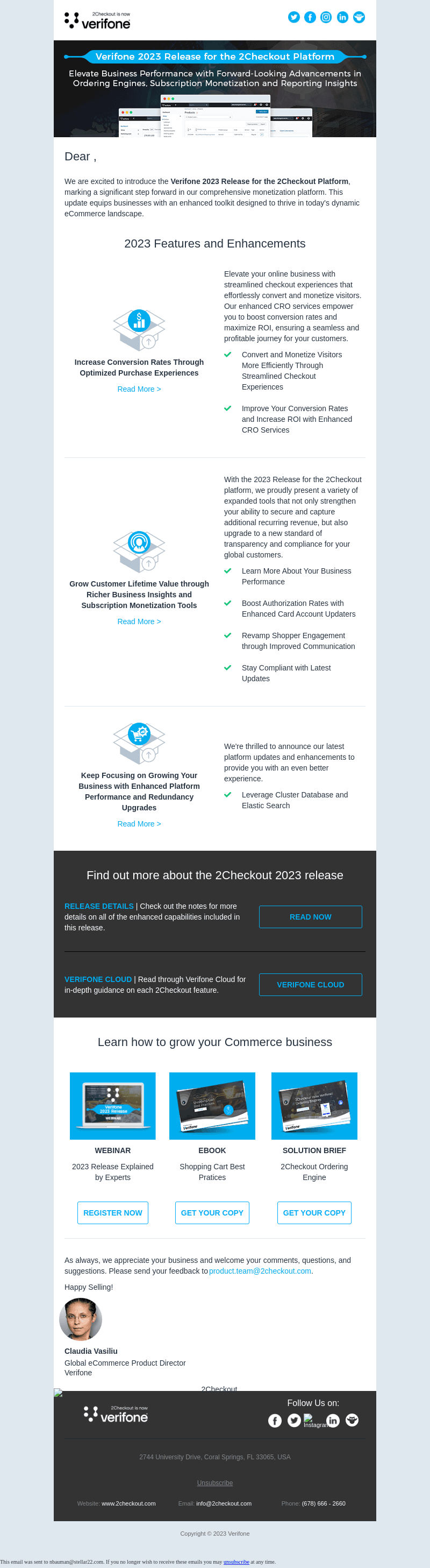 Verifone 2023 Release: Elevate Business Performance with Forward-Looking Advancements