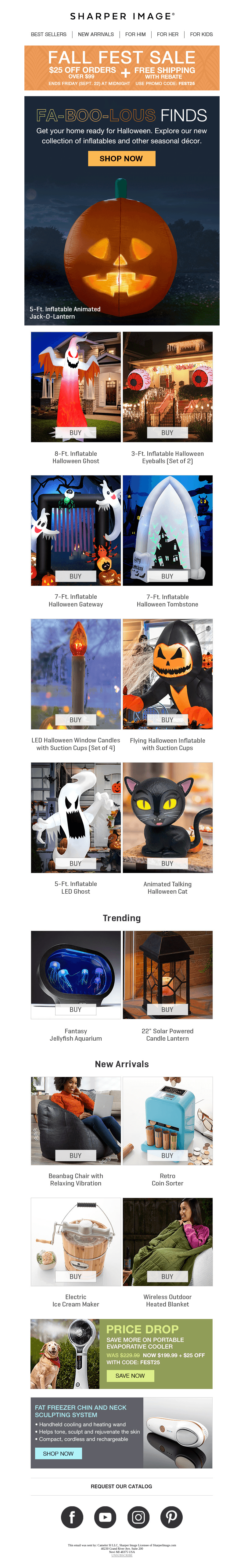 Shop Halloween Decor… if you dare ☠️