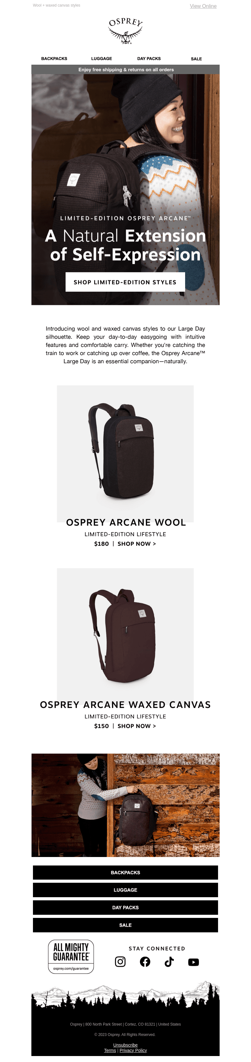 Osprey Arcane™ gets the limited-edition treatment