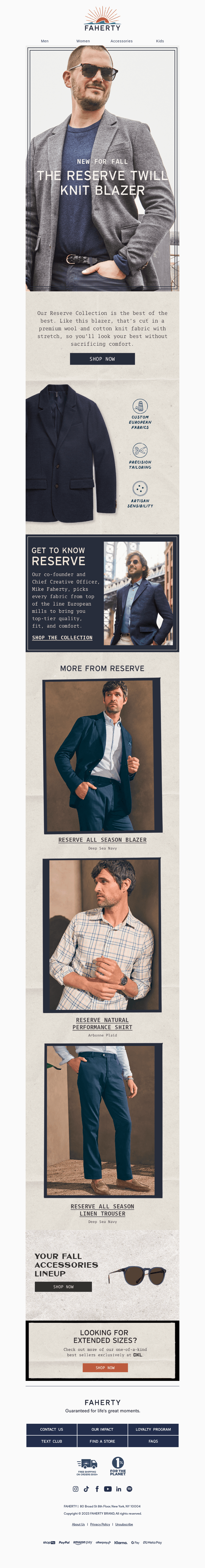 NEW: The Reserve Twill Knit Blazer