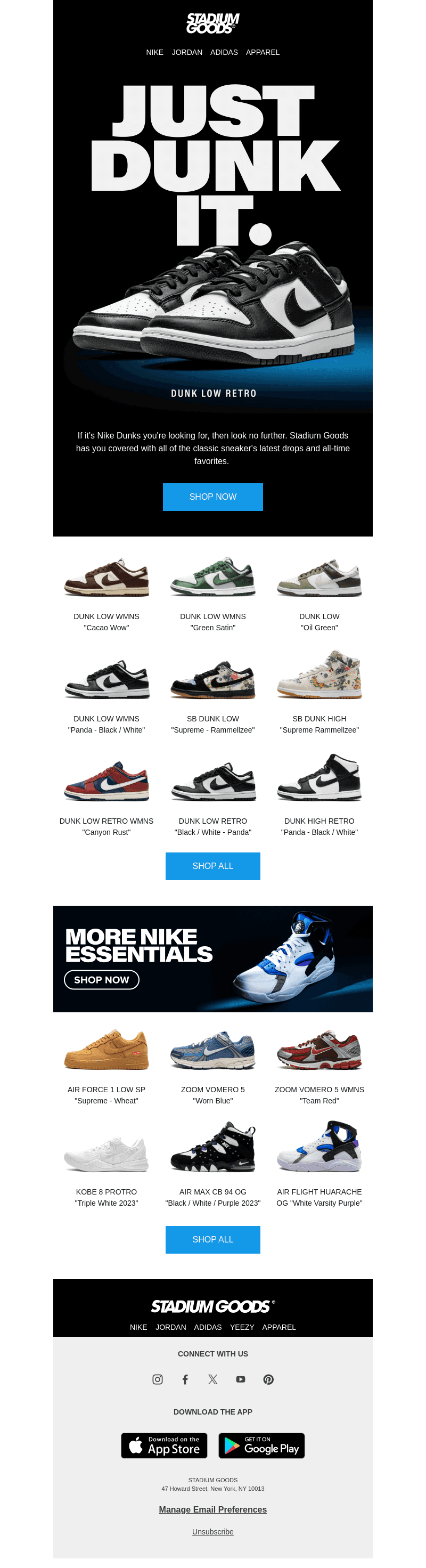 Everyone Needs Some New Dunks